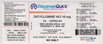 Ndc 66336-0911-xx (Ndc 66336 0911 Xx      Patheon)